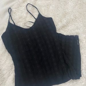 LAST CHANCE ✨✨ Textured Black Mini Dress sz Medium